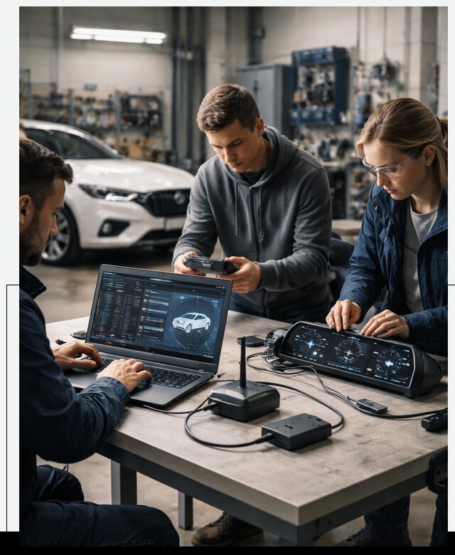 Разработка Connected Car и ПО для автопрома в Луховицах