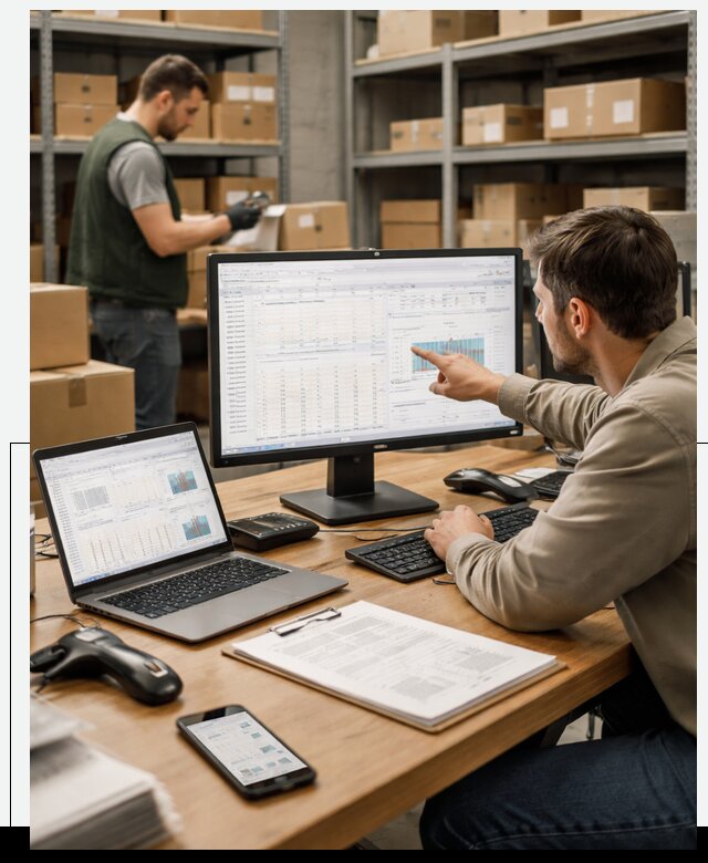 Автоматизация торговых сетей: ERP и учёт в Луховицах под ключ