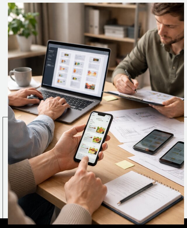 Разработка мобильного приложения торговой сети в Луховицах