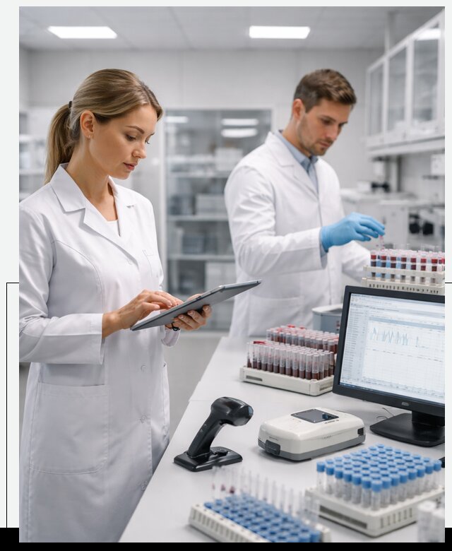 Разработка и внедрение LIMS системы для биотех лабораторий в Луховицах