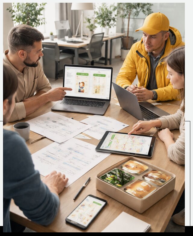 Разработка агрегатора доставки еды в Луховицах от 15518 р., АвикейЛхв