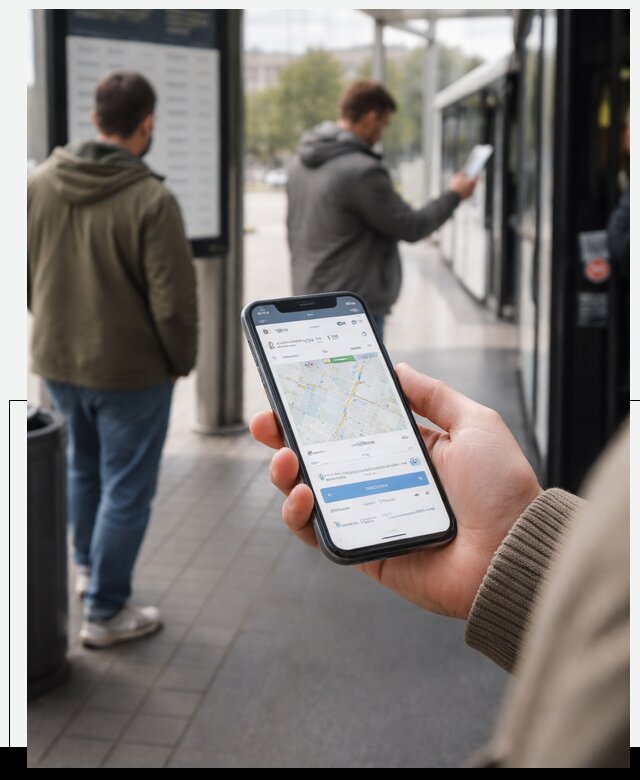 Мобильное приложение для пассажиров в Луховицах с оплатой и расписанием